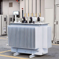 Transformador Eléctrico Trifásico Sumergido en Aceite, Transformador Sumergido en Líquido, Transformador de Distribución de Energía Montado en Poste para Exteriores