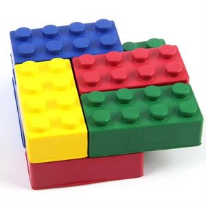 New Arrival PU Bọt Đầy Màu Sắc Xây Dựng Khối Gạch Chậm Tăng Squishees Căng Thẳng Reliever Mềm Bóp Đồ Chơi Cho Trẻ Em Và Người Lớn - Product Image 4