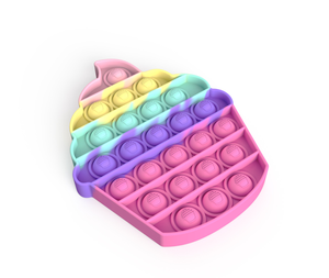 Nouveau Bracelet en Silicone Anti-Stress Push Pop Bubble, Jouet Sensoriel Fidget à Presser pour Enfants, Idéal Cadeau - Product Image 4