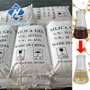 Arena Decolorante de Gel de Sílice, Agente de Purificación de Aceite para Blanqueo de Diésel, Aditivos de Petróleo, Auxiliar Químico - Product Image 6