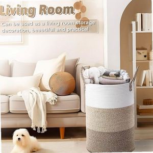 Square Smaller Wicker Basket Baskets With Lid Flat Water Hyacint Washing Mini <strong>Nantucket</strong> Style Woven for Crafts - Product Image 4