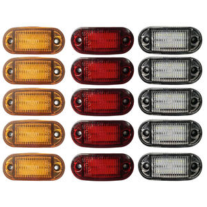 12 - 24V LED Indicator <b>Light</b> for Truck Trailer <b>Tractor</b> Farm Vehicle Auxiliary Edges Lamp Tail <b>Light</b> for Pickup Truck - Product Image 1