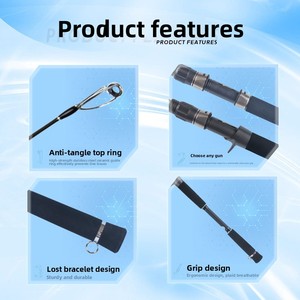 <span class=keywords><strong>Canne</strong></span> à pêche télescopique Royal Boat Rod non-cassable de 2,1 m pour la pêche au bar et au grouper en <span class=keywords><strong>mer</strong></span> - Product Image 3