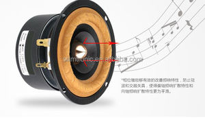 Samtronic 1件/批顶端4英寸全范围扬声器高音单元套装铝子弹<span class=keywords><strong>2</strong></span>层纸锥DIY家庭影院 - Product Image 3