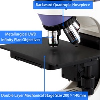 CAICHI Metallographic Microscope 500x Metallurgical Zoom High-Performance Industrial Inspection Metal Analysis Tool 8K Camera