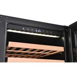 Satılık kilit ile makul fiyat ile en çok satan şarap soğutucu şarap soğutucu buzdolabı şarap ekran buzdolabı elektrikli R600a - Product Image 6