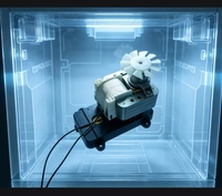 Moteur à pôles ombragés à faible bruit AC 110V 220V 240V pour machine à glaçons et ventilateur de refroidissement