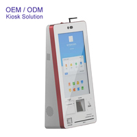 Pantalla táctil de 21,5 pulgadas, quiosco montado en la pared, quiosco de pago automático, Punto de Venta de terminal, pantalla táctil, quiosco de pedido automático