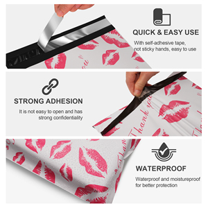 Durable Navy Blue <span class=keywords><strong>Poly</strong></span> <span class=keywords><strong>Mailers</strong></span> Tamper Evident Seal para los fabricantes de ropa Envío seguro en todo el mundo al por mayor - Product Image 3