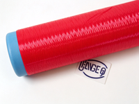 Filament de fil de fibre UHMWPE rouge 1600D, prix du fil UHMWPE haute résistance pour tissus, cordes et sangles