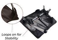 Couverture de sable anti-évier extérieur pour chaise de plage tapis de chaise de protection tapis de sol Portable pour chaise