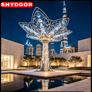 Sculpture personnalisée en acier inoxydable en forme <span class=keywords><strong>de</strong></span> spirale <span class=keywords><strong>de</strong></span> <span class=keywords><strong>vigne</strong></span>, statue métallique moderne abstraite <span class=keywords><strong>de</strong></span> grande taille pour l'extérieur, art <span class=keywords><strong>de</strong></span> jardin et <span class=keywords><strong>de</strong></span> pelouse - Product Image 6
