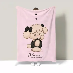 Ropa de cama Mikkos Rodilla para sofás Manta de guata delgada <span class=keywords><strong>150x200</strong></span> Mantas personalizadas Lanzar Interior del hogar Derivados de animación esponjosos - Product Image 1