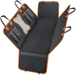 Housse de siège auto pour animaux de compagnie <span class=keywords><strong>MUSE</strong></span> en polyester Oxford respirant et imperméable, durable, pliable, extensible pour siège arrière, toutes saisons - Product Image 1