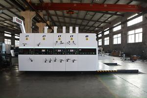 Máquina Automática Flexográfica de 4 Colores para Impresión, Ranurado y Troquelado, Máquina para Fabricar Cajas de Cartón - Product Image 2