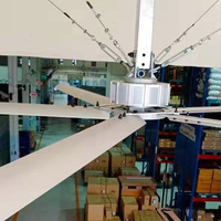 QX 380/220V industriel Singapour mosquée HVLS ventilateur ventilateur de plafond pour atelier