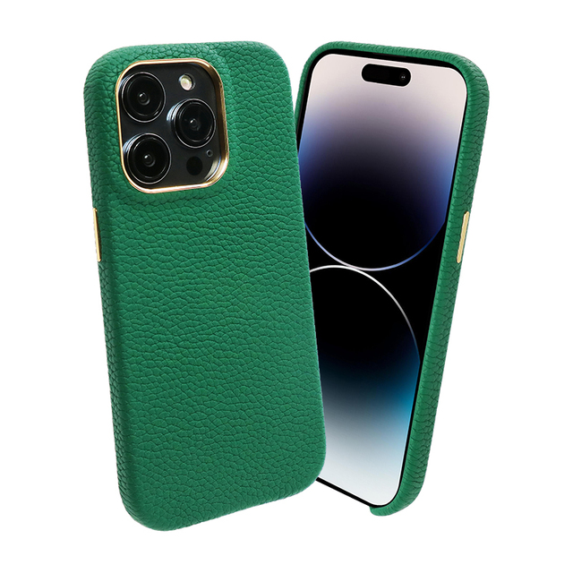 Factory Original Magnetic Pebble Vegan Wholesale Custom Leather Phone case for iphone 17 15 Pro Max