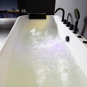 Baignoire acrylique tourbillon avec fonction de massage blanc bain à remous baignoire acrylique prix baignoire spa <span class=keywords><strong>baignoires</strong></span> et jacuzzi bain à remous spa - Product Image 3