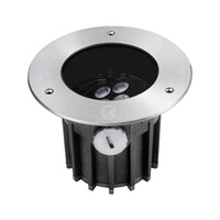 28w allée acier inoxydable ajuster spot extérieur réglable sol de jardin miel combled lampes souterraines jardin lumière creusée
