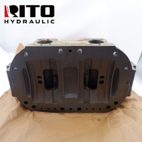 RITO 1032517 Ensemble de couvercle de pompe HPV95 ZX200 ZX200-3 ZX200-1 ZX210 ZX225 ZX220 Pièces de pompe hydraulique Couvercle de pompe d'excavatrice