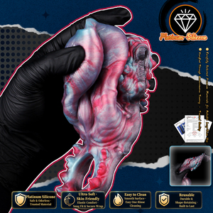 Fantasy Tongue Couple sex Clitoral Stimulator Male penis enlarger Cock Knot silicone delay time Cock <b>Ring</b> Sex Toys <b>for</b> Women <b>Man</b> - Product Image 5
