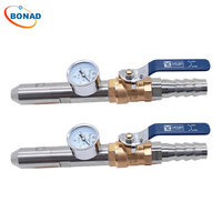 Standard IEC60529 IPX5 IPX6 Water Jet Test Nozzle 6.3mm 12.5mm Sizes Handheld Head Stainless Steel Laboratory Testing Equipment