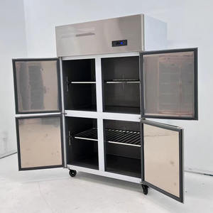 Qualité garantie Porte en verre unique Réfrigérateur en acier inoxydable Réfrigérateur vertical Congélateur à crème glacée - Product Image 6