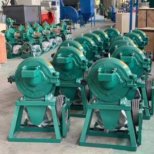 Moulin à céréales pour la mouture de la farine, <span class=keywords><strong>broyeur</strong></span> de maïs portable avec moteur électrique pour usage agricole et domestique - Product Image 5