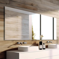 Miroir mural long et large de 3 mm, 4 mm, 5 mm, 6 mm pour salle de bain, décoratif