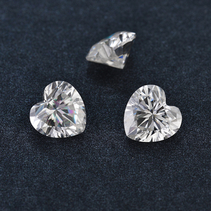 Sicgem D màu vvs rõ ràng tim cắt lỏng moissanite đá cho vòng cổ và Vòng trang sức - Product Image 1