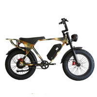 Vélo électrique de Tianjin exporté vers l'Europe, l'Amérique, le Japon et la Corée du Sud, 20 pouces, pour la neige, avec moteur arrière sans balais 48V