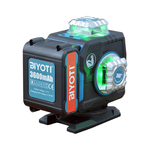 <span class=keywords><strong>Niveau</strong></span> <span class=keywords><strong>laser</strong></span> <span class=keywords><strong>rotatif</strong></span> industriel BIYOTI 4D 16 lignes, <span class=keywords><strong>niveau</strong></span> <span class=keywords><strong>laser</strong></span> vert <span class=keywords><strong>de</strong></span> construction <span class=keywords><strong>avec</strong></span> trépied - Product Image 3
