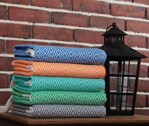 Alta calidad 100% algodón turco toalla playa Fouta Pareo toalla - Product Image 1