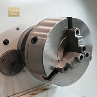 Torno Cnc Horizontal Ck6163 Torno de cama plana completamente automático Sistema de control Gsk Máquina de torneado de metal Herramienta Torno Cnc