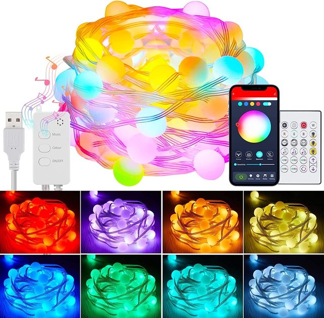 LED  Waterproof Micro Rope Lights  Christmas Decoration String Lights