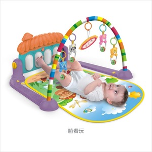 Tapis d'éveil musical pour bébé - <span class=keywords><strong>Piano</strong></span> à <span class=keywords><strong>pied</strong></span> imperméable et non toxique, jouets éducatifs pour nouveau-nés de 0 à 1 an, jouet d'éveil musical précoce - Product Image 2