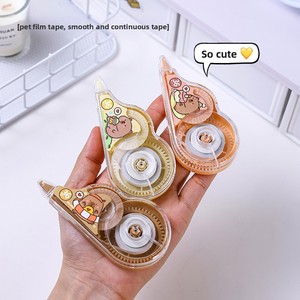 Ruban <span class=keywords><strong>Correcteur</strong></span> Capybara Style Cochon d'Inde Dessin Animé, Grande Capacité, Longueur Max 6m, pour Étudiants - Product Image 3