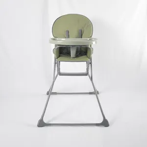 custom design 5 point safety harness minimalist dining baby high chair