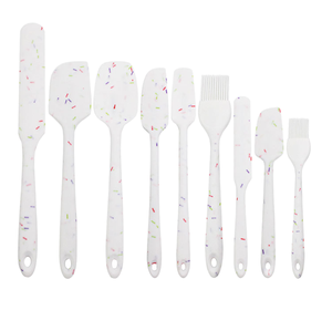Multifunctional Eco-Friendly Cute Colored Candy White <b>Baking</b> Spatula Heat-Resistant Cream Butter Food Grade <b>Silicone</b> Size M 1pc - Product Image 1
