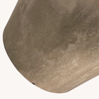 Haute qualité travertin marbre pierre salon lampadaire moderne nordique LED coin lampadaire