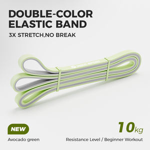 MIKE SPORTS Bande de résistance d'entraînement super extrême en latex écologique hautement élastique pour l'exercice, le yoga, l'étirement et l'entraînement - Product Image 5