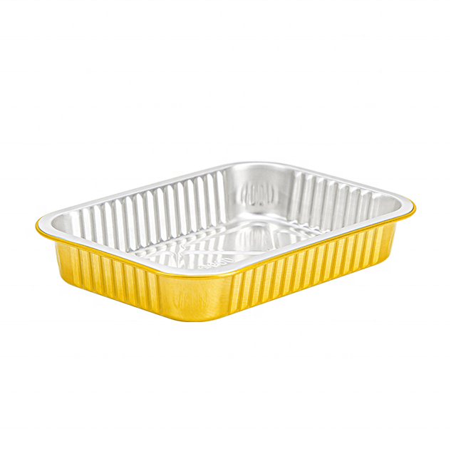 Disposable Aluminum Foil Container with Plastic