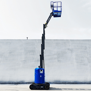 Plataforma Elevadora de Bajo Precio de 6M 8M 9m 12m, Plataforma Elevadora Eléctrica sobre Orugas para Trabajo en Altura, Plataforma Elevadora Telescópica Hidráulica - Product Image 3