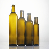 Bouchons à vis en aluminium ROPP imprimés pour bouteilles en verre, 31,5*24 mm, 31,5 mm, avec bec verseur en plastique pour huile d'olive