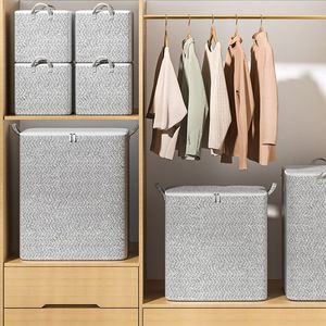 Scatola portaoggetti pieghevole moderna rettangolare di grande capacità con telaio in acciaio spesso per organizzare i <span class=keywords><strong>vestiti</strong></span> - Product Image 2