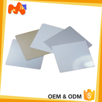 Vente en gros de métal numérique de découpe de métal, impression de feuilles d'aluminium personnalisées, plaque vierge de sublimation