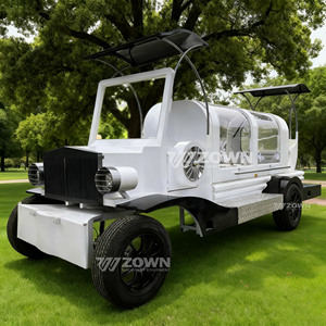 Chariot funéraire robuste à haute capacité de charge avec accessoires auxiliaires complets pour les fonctions commémoratives des cimetières - Product Image 5