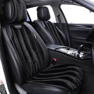 Fourrure de vison d'hiver luxe confortable housses de siège de voiture coussins de siège pour Toyota/<span class=keywords><strong>BMW</strong></span>/Honda - Product Image 2