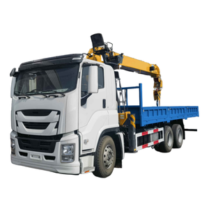 15Ton 20Ton Isuzu Giga truk dipasang derek 6*4 kargo Dump <span class=keywords><strong>Truck</strong></span> dengan 8 Ton 10 Ton mengangkat derek diskon besar - Product Image 1