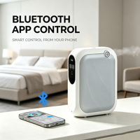 Diffuseur d'arômes domestique intelligent 140 ml à fixation murale, sans eau, en plastique, Type-C, pour toilettes commerciales, OEM, moule privé